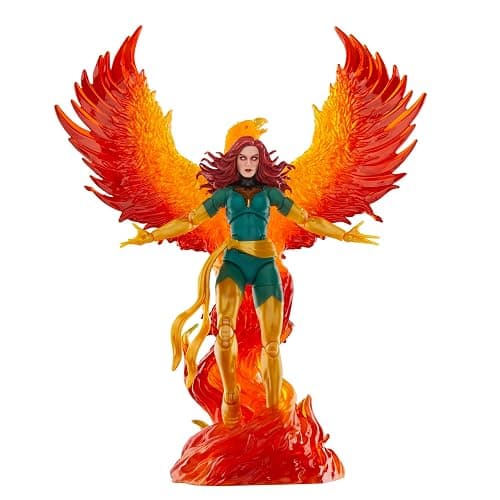 Marvel Legends Series Jean Grey with Phoenix Force Display, Deluxe X-Men Comics Collectible 6-Inch Action Figure thumbnail 3