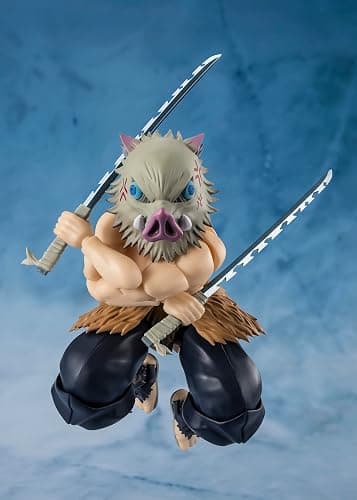 TAMASHII NATIONS - Demon Slayer: Kimetsu no Yaiba - Inosuke Hashibira S.H.Figuarts Action Figure thumbnail 4