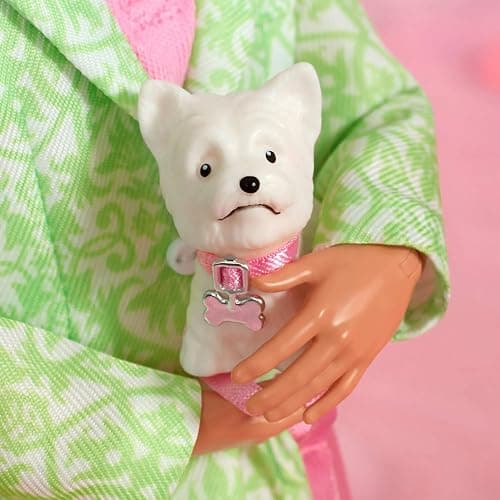 Barbie ''Sugar's Daddy'' Ken Doll in Pastel Suit with Dog - Limited Edition The Movie Doll (Exclusive), HPK06 thumbnail 7