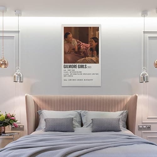 Tv Series Movie Poster Gilmore Girls 90s Minimalist Poster Canvas Painting Wall Art Poster for Bedroom Living Room Decor 16x24inch(40x60cm) Unframe-style thumbnail 8