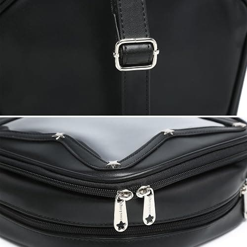 CHERRY SAUCE Kawaii Star PU Leather Ita Bag Y2k Shoulder Crossbody Bag Aesthetic Cute Pin Display thumbnail 7