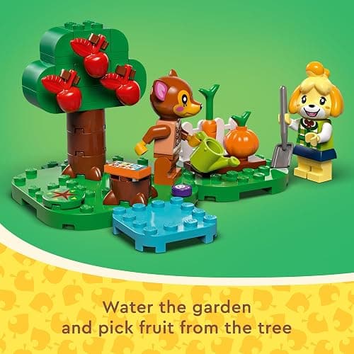 LEGO Animal Crossing Isabelle’s House Visit, Buildable Creative Toy Set for Kids, Includes Fauna and More Animal Crossing Toy Figures, Video Game Birthday Gift for Girls and Boys Ages 6 and Up, 77049 thumbnail 6