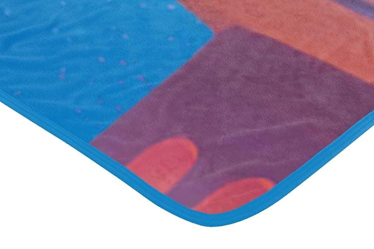 Northwest Aladdin Micro Raschel Throw Blanket, 46" x 60", Moonlight Lovers thumbnail 5