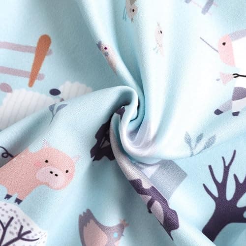 Fvzbovte Newborn Knotted Gown Soft Cotton Baby Set Floral Onesie Girls and Boys Sleeper Nightgown thumbnail 7
