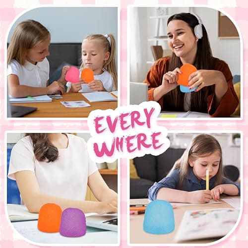 3pcs Squishy Textured Candy Stress Balls - Sensory Toys for Kids with Unique Needs - Great for Classrooms, Home, and Playtime thumbnail 8