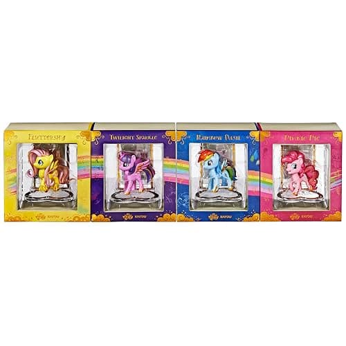 My Little Pony Kayou Friendship in the Cards (Amazon Exclusive) | 4 Special Edition Pony Toys with Collectible Cards & Display Stands, Ages 3+ thumbnail 3
