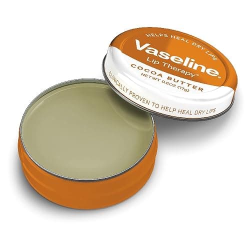 Vaseline Lip Therapy Lip Balm Tin, Cocoa Butter, 0.6 oz thumbnail 5
