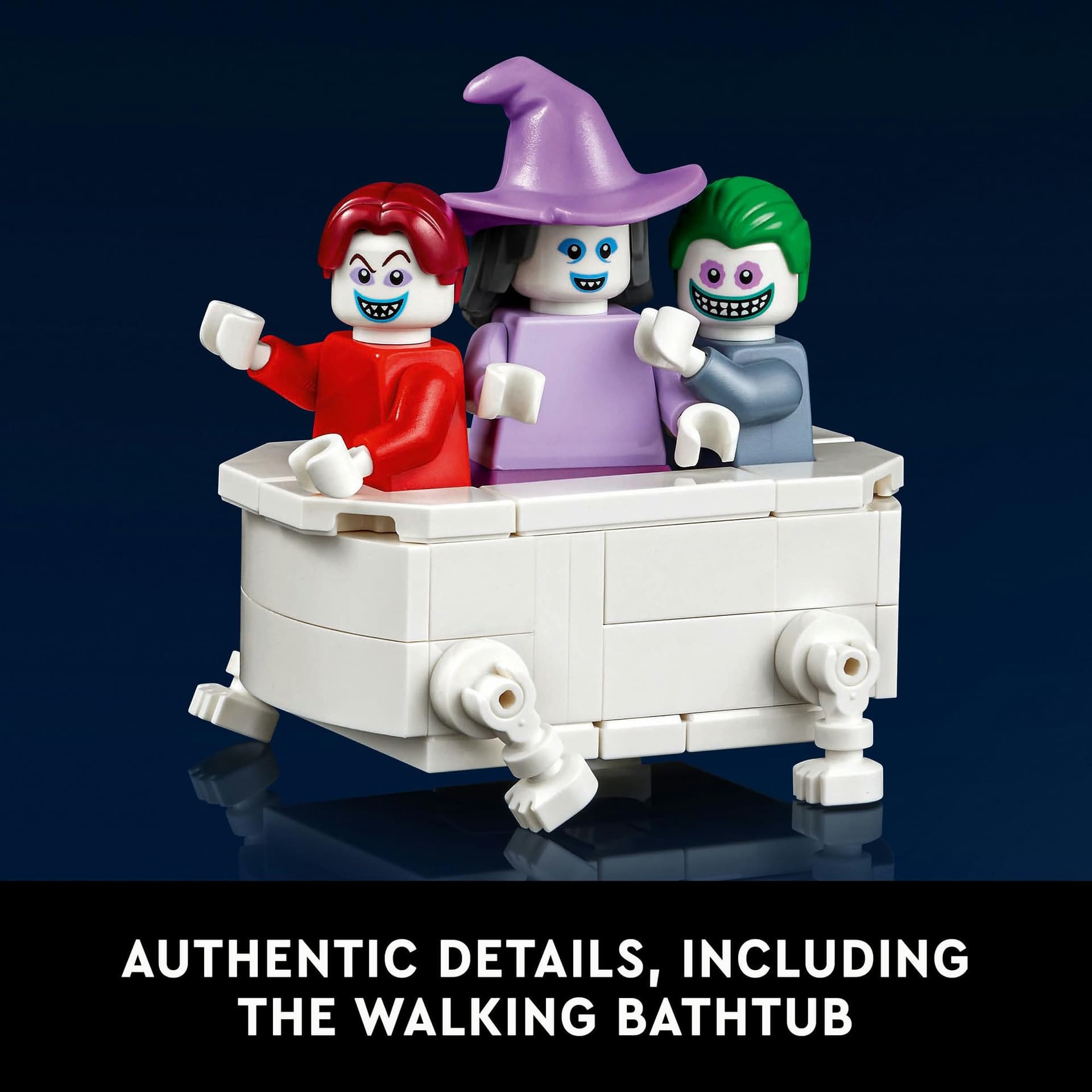 LEGO® Ideas Disney Tim Burton’s The Nightmare Before Christmas Set, Movie Memorabilia Model Kit for Women, Men and Film Lovers, with 6 Character Minifigures Incl. Jack Skelington 21351 thumbnail 4