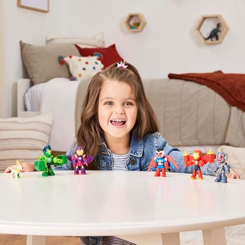 IRON MAN AND HIS AWESOME FRIENDS Marvel Armored-Up Avengers Pack, 3-Inch (7.6 CM) Action Figures, Toy Playsets for Boys & Girls, Ages 3+ thumbnail 4