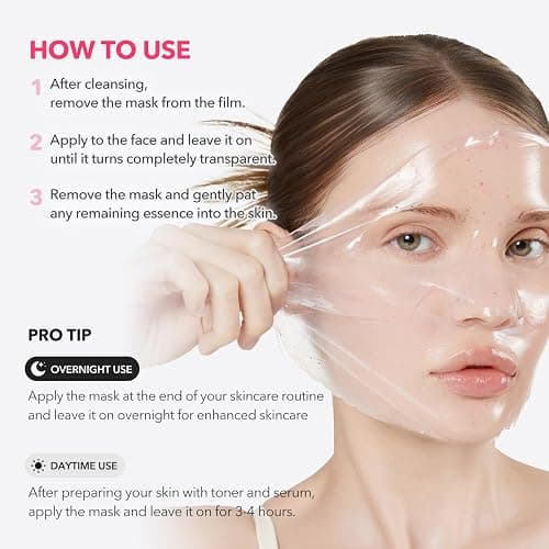APRILSKIN TXA Pink Capsule Gel Mask | Overnight Face Mask for Glass Glow Skin I 99% High-Purity Tranexamic Acid 3 for uneven skin tone I Elasticity, Hydrating and Firming I Korean Skincare I 30g x 4ea thumbnail 7