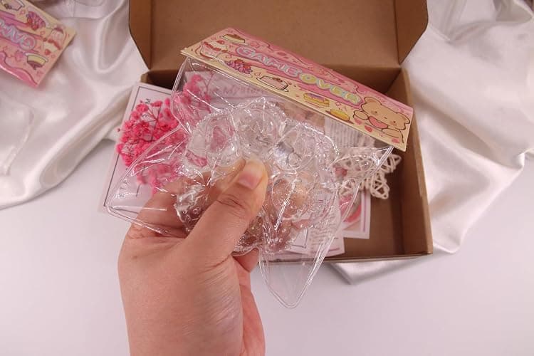 Taba Squishy Cat Paw Squeeze Toys,Sensory Fidget Toy for Your Best Mellow and Chill,Party Favors, Birthday Gift, Squishy Toys for Adults (Transparent) thumbnail 7