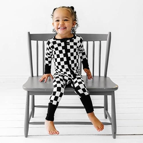 Little Sleepies Pajamas for Baby Boys & Girls, Viscose from Bamboo Baby Pajamas, Sleepers, 2-Way Zipper PJs thumbnail 9