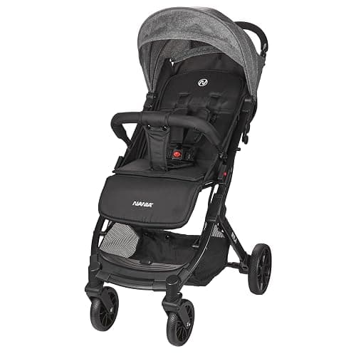 Nania Myla, Poussette combinée 2 en 1, compacte et légère, de 0 à 4 ans,(22kg max), avec Siège auto Rimini Nania, 40-87 cm, (0-13kg), Protection Latérale, avec Insert de confort thumbnail 2