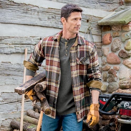 Legendary Whitetails Men's Flannel Shirt Long Sleeve Button Down 100% Cotton thumbnail 2