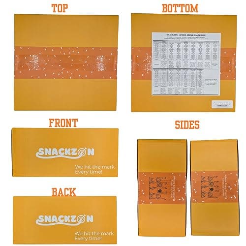 SNACKZON – Mega Variety Pack of Japanese & Korean Treats, Chips, Ramen, Candy & Cookies – Ultimate Gift Care Package for College Students, Office, & Family thumbnail 7
