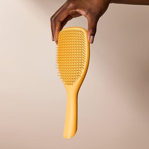 Tangle Teezer Large Naturally Curly Ultimate Detangler Hairbrush for 3C-4C Curly Coily Hair - Two-Tiered Teeth Define Curls & Reduce Frizz - Daffodil Yellow thumbnail 8