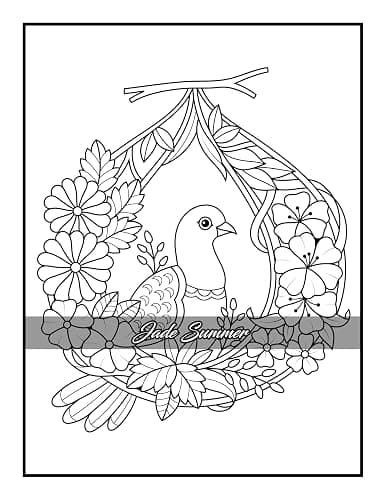 100 Flowers: An Adult Coloring Book with Bouquets, Wreaths, Swirls, Patterns, Decorations, Inspirational Designs, and Much More! thumbnail 14