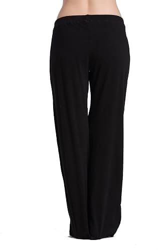 CYZ Womens Casual Stretch Cotton Pajama Pants Simple Lounge Pants thumbnail 4