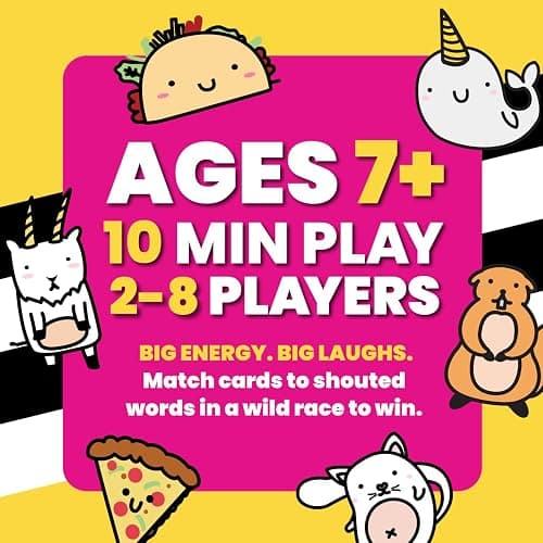 Taco Cat Goat Cheese Pizza Ridiculously Large Edition Wildly Entertaining Oversized Card Game for Family Game Night | Easy to Play 10 Min Rounds | for Kids, Teens, Adults, and Families | 2-8 Players thumbnail 4