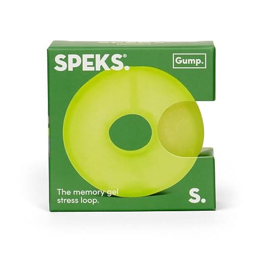 SPEKS Gump Loop | Algae | Ultra Soft Squishy Fidget Toy for Adults & Teens | Palm Sized Fun Stress Relief & Desk Toy | Squeezable Memory Loop with Gel Filling thumbnail 3