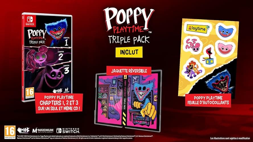 Poppy Playtime Triple Pack (Nintendo Switch) thumbnail 2
