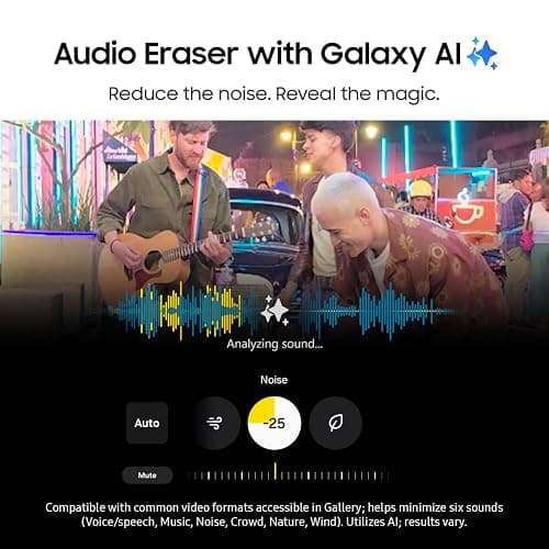 SAMSUNG Galaxy S25 Ultra Cell Phone, 256GB AI Smartphone, Unlocked Android, AI Camera, Fast Processor, Long Battery Life, 2025, Titanium Silverblue (Renewed) thumbnail 4