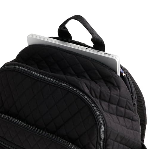 Vera Bradley Women's Bancroft Backpack - Premium Cotton, Moonless Night, One Size thumbnail 5
