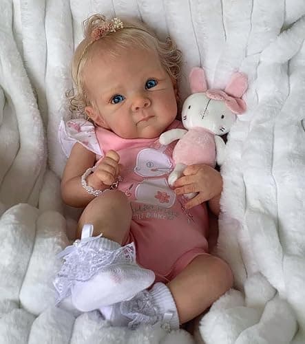 Zero Pam Reborn Baby Dolls Silicone Full Body, Realistic Baby Doll, 18 Inch Anatomically Correct, Real Baby Doll That Look Real Life Reborn Dolls with Accessories thumbnail 5