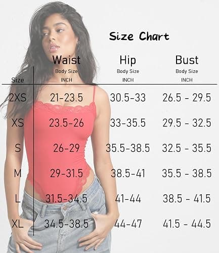 Navneet Body Suits Women Lace Bodysuit Square Neck Spaghetti Strap Tank Tops Going Out Sexy Coquette Outfit thumbnail 6