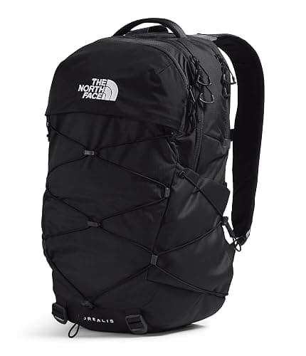 The North Face Borealis Commuter Laptop Backpack - Water Repellent, Laptop Sleeve, Large Main Compartment, TNF Black/TNF Black-NPF, One Size thumbnail 3