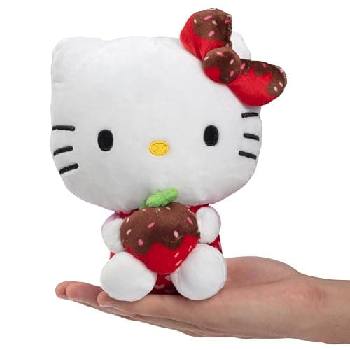 Hello Kitty and Friends 8" Plush w/Chocolate Covered Strawberry - Officially Licensed Sanrio Toy - Cute Soft Doll Stuffed Animal - Holiday Christmas Stocking Stuffer Gift for Kids, Boys, Girls - 2+ thumbnail 7
