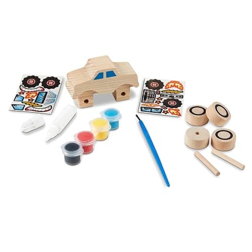 Melissa & Doug Created by Me! Monster Truck Wooden Craft Kit thumbnail 9