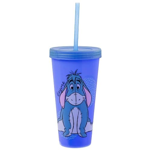 Silver Buffalo Disney Winnie the Pooh 4 Pack Color Changing Plastic Tumblers Featuring Eeyore, Winnie the Pooh, Tigger, and Piglet, 24 Ounces thumbnail 11