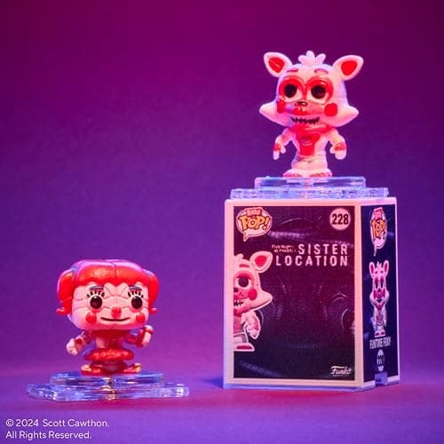 Funko Bitty POP! Five Nights at Freddy's (FNAF)- Ballora and A Surprise Mystery Mini Figure - 0.9 Inch (2.2 Cm) Collectable - Gift Idea - Cake Topper thumbnail 6