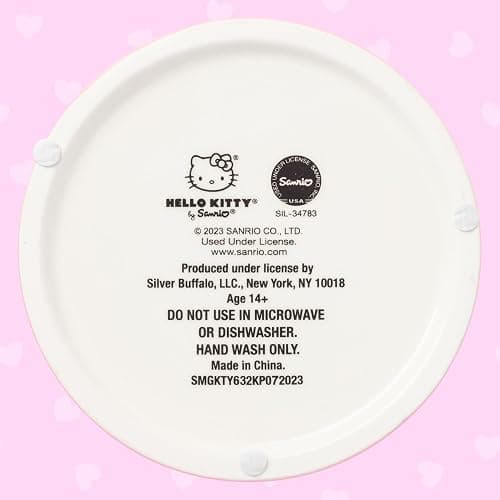 Silver Buffalo Sanrio Hello Kitty Pink Ceramic Cookie Snack Jar (Medium) thumbnail 8