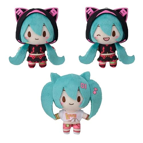 SEGA Fuwapuchi Hatsune Miku Series Mascot Hatsune Miku ~Live Ver.~ (EX) - Image 1