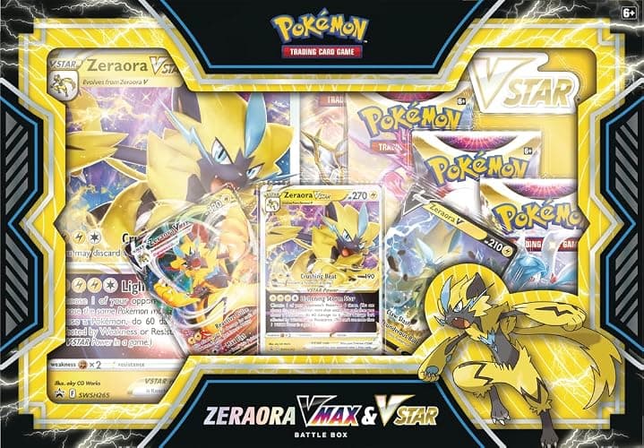 Pokemon TCG: Zeraora VMAX VSTAR Battle Box - Image 1