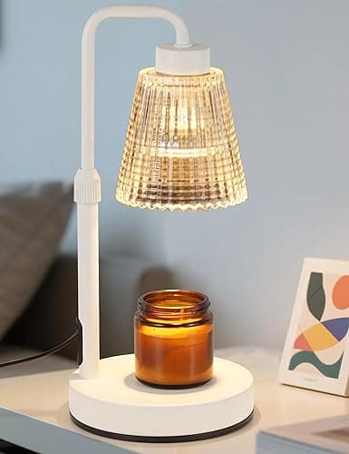 GODONLIF Candle Warmer Lamp with Timer Dimmable, Birthday Gifts for Women Mom, House Warming Gifts New Home Decor, Wax Melt Warmer for Jar Candles with 2 Bulbs - Image 1