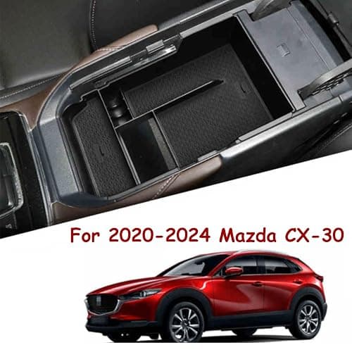 TTCR-II for Mazda CX-30 Center Console Organizer Tray 2020-2025 2026, Center Armrest Glove Storage Box Compatible with 2020-2025 Mazda CX-30 Console Organizer thumbnail 4