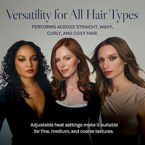 Bio Ionic 10X Styling Iron, Hair Straightener with 1" Sonic Vibrating Plates, Flat Iron with Ion Generating Mineral Complex, Versatile Syler for Wavy & Straight Hairstyles, 2025 Newer Version thumbnail 8