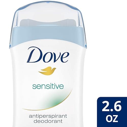 Dove Invisible Solid Antiperspirant Deodorant Stick for Women, 6 Count, Sensitive, for All Day Underarm Sweat & Odor Protection 2.6 oz thumbnail 2