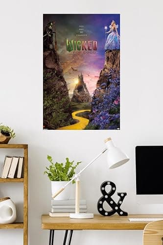 Trends International Wicked: For Good (2025) - Cliff One Sheet Wall Poster, 34L x 22.4W, Unframed Version thumbnail 2