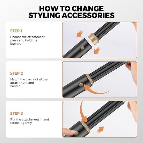 Ukliss Hair Dryer Brush,5 in 1 Blow Dryer Brush Upgrade Hot Air Brush Air Styler Support 110-120V, Professional Curling Wrap Negative Ion Hair Tools As A Gift for Straight/Curl/Drying/Smoothing thumbnail 6