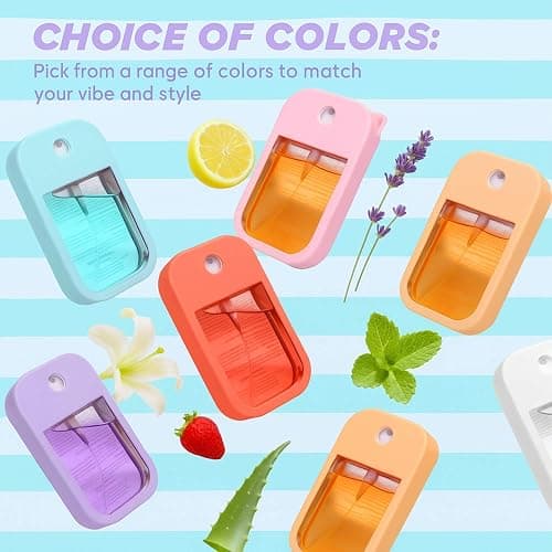 SAANG & JAT Hand Sanitizer Spray Case Compatible with Touchland, Silicone Holder Cherry Keychain for Touch Land Mist Case thumbnail 6
