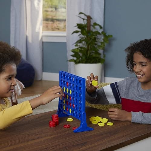 Hasbro Gaming Connect 4 Classic Grid,4 in a Row Game,Strategy Board Games for Kids,2 Player .for Family and Kids,Ages 6 and Up thumbnail 7