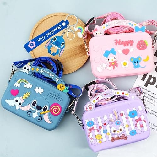 MOBRWUVS Crossbody bag with Adjustable Shoulder Strap, Handbag with Zipper, Badge Wallet with Lanyard, Wallet Purse Shoulder Bag Coin Pouch Accessories Money Bag for Girls thumbnail 7