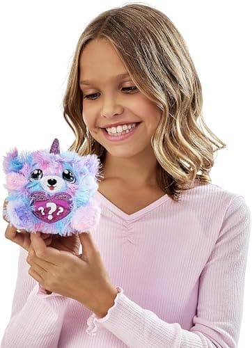 Rainbocorns Puppycorn Surprise Series 2 (Komon) by ZURU, Collectible Plush Stuffed Animal, Surprise Egg, Scratch n Sniff Sticker, Color Mix Slime, Ages 3+ for Girls, Children thumbnail 5