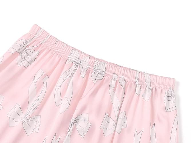 Topgal Satin Pajamas for Girls Coat Style Unicorn & Cat Silky Button Down PJ Set Size 6-16 thumbnail 5