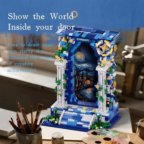 GOTIMON Micro Mini Starry Sky Gate Building Block Toys, Gifts for Children and Adults (1745 PCS) thumbnail 4