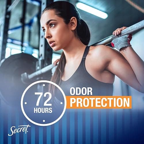Secret Outlast Antiperspirant Deodorant for Women, 72hr Sweat & Odor Protection, PH Balancing Minerals, Invisible Solid, Completely Clean Scent, Travel Size, 0.5 oz thumbnail 4